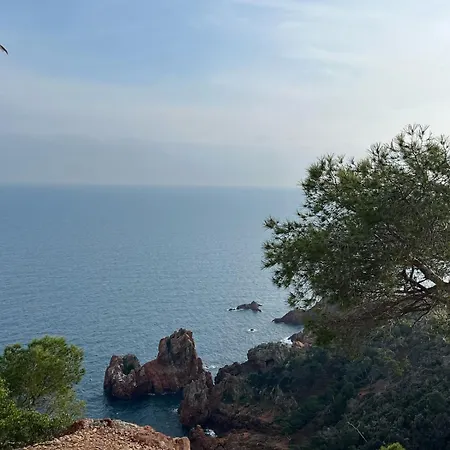 T2 Saint-raphael, Cap Esterel Village, Vue Mer, Rez De Jardin דירה